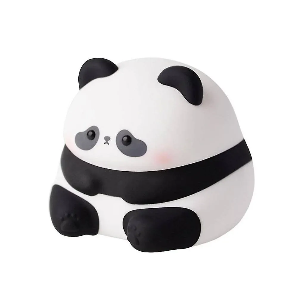 Cute Panda Night Light, LED Squishy Novelty Animal Night Lamp, 3 Level Dimmable