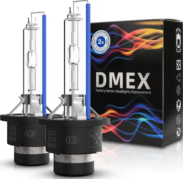 DMEX D2S 35W 6000K Cool White Xenon Headlight HID Bulbs