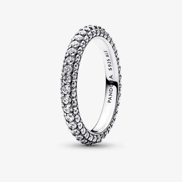 Pandora Timeless Pavé Single-row Ring, size 58, No Gift Box