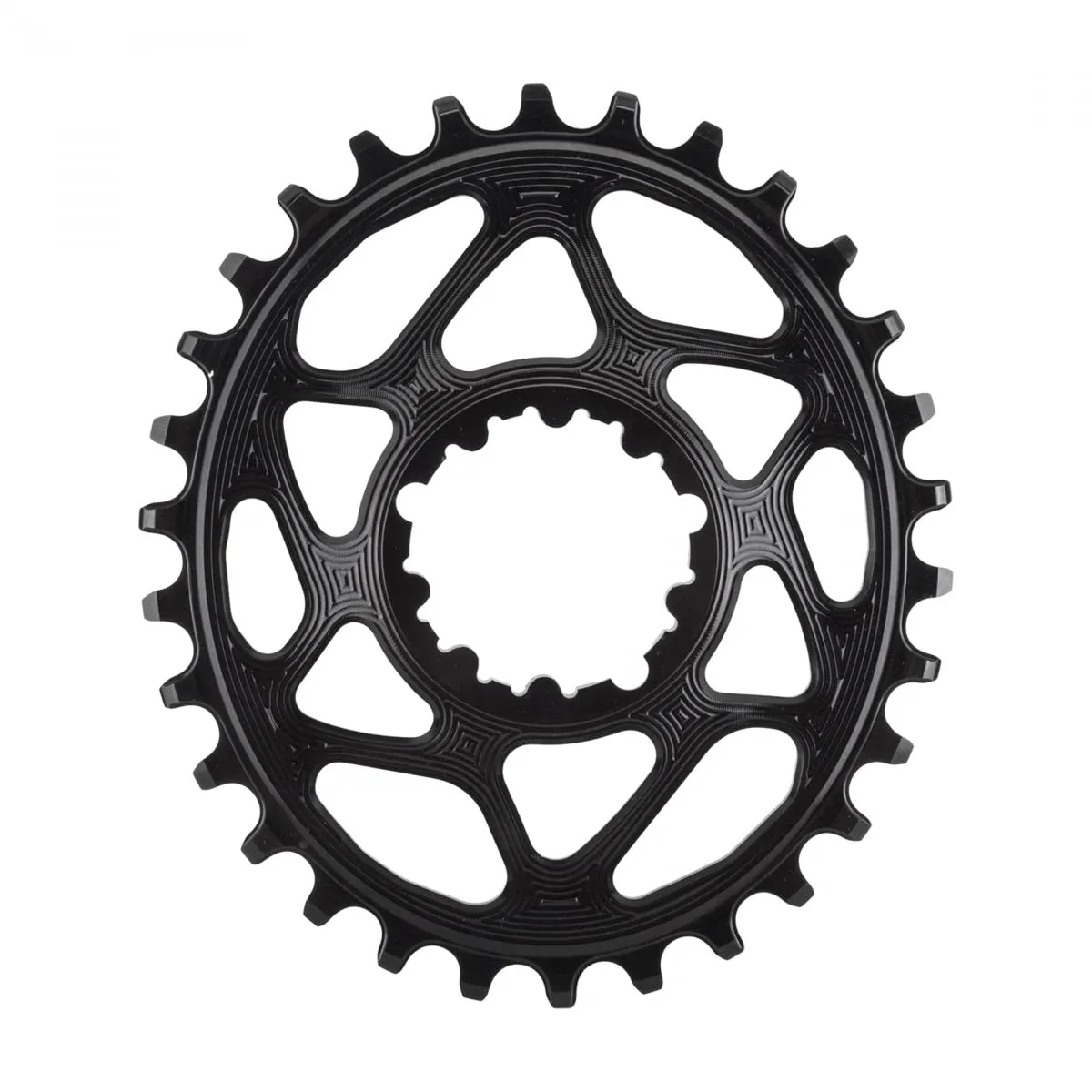 ABSOLUTE BLACK SRAM Oval Boost148 Direct Mount Traction Chainring