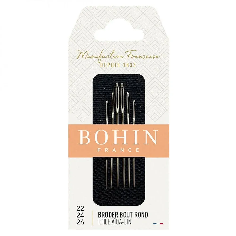 Bohin Tapestry Needles Size 22/24/26