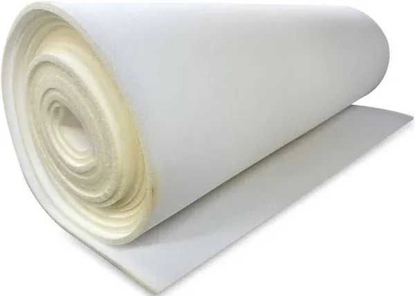 AK TRADING CO. Foam Padding 58" Wide x 1-Inch Thick (Sold by Continuous Yard)