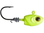 Z-Man Micro Shad Headz - Chartreuse - 3/16 oz.