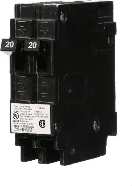 Siemens Q2020 Circuit Breaker