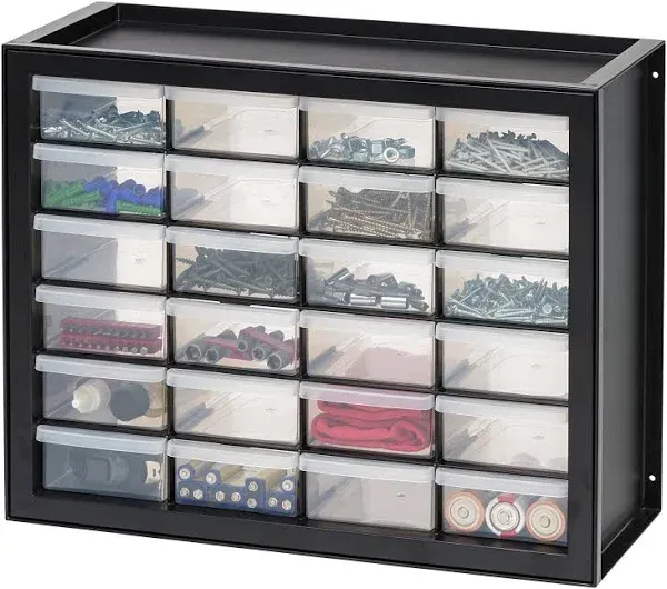 IRIS USA, Inc. 24 Drawer Parts Cabinet