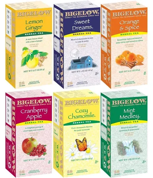 Bigelow Assorted Tea Packs