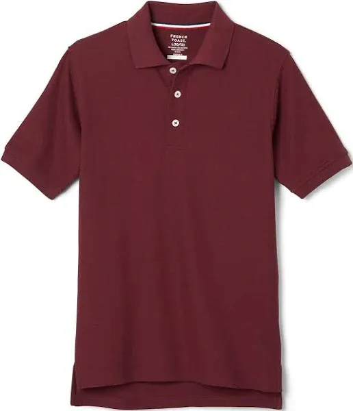 French Toast Boys Short Sleeve Pique Polo