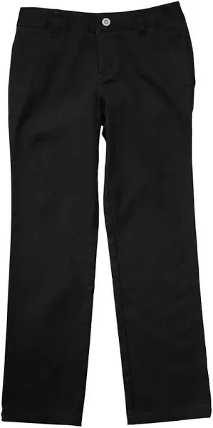 French Toast Girls Straight Leg Twill Pant