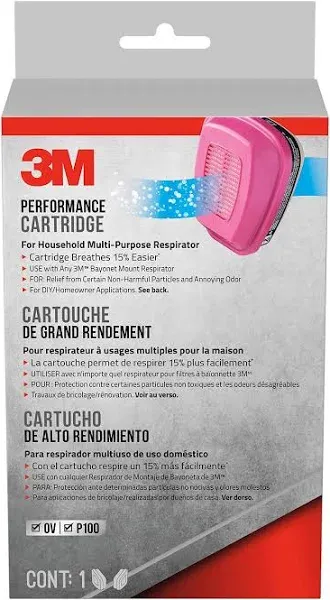 3M Household Respirator Replacement Cartridge