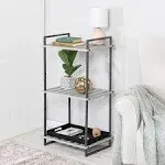 Honey-Can-Do 3-Tier Tubular Metal Shelf