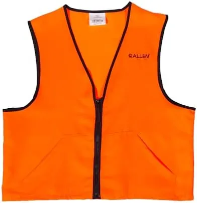 ALLEN 15768  DELUXE BLAZE ORANGE HUNTING VEST XL