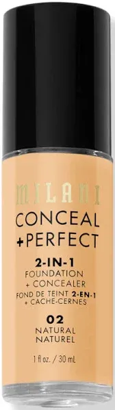 Milani Conceal And Perfect 2 In 1 Foundation + Concealer 30ml