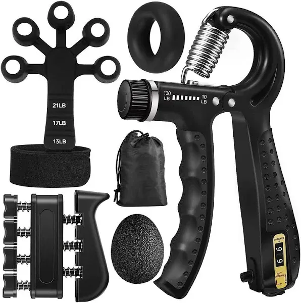 Grip Strength Trainer Kit 5 Pack