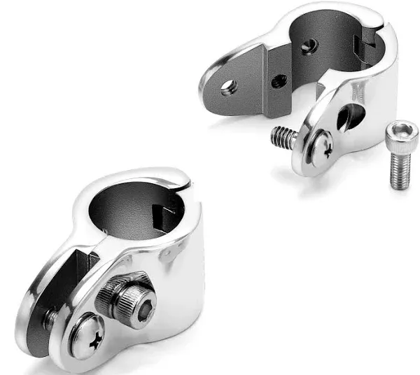 Bimini Top Jaw Slide Marine Boat Hardware Heavy Dudy Bimin Top Hardware 316 Stainless Steel Inside Dia 7/8 or 1INCH 2PCS