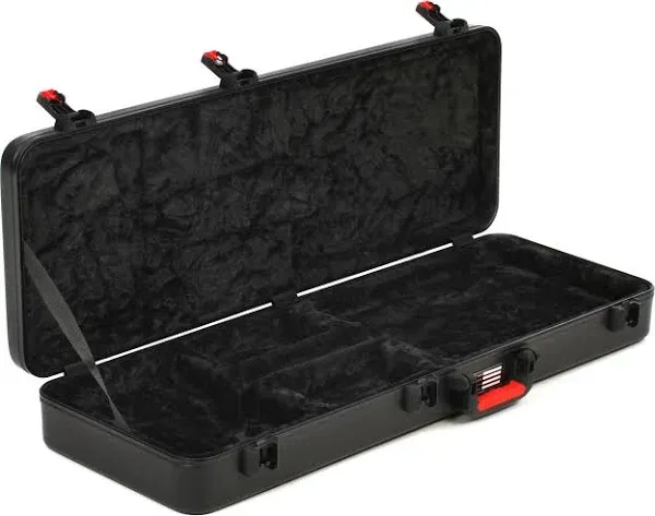 Gator Cases Molded Flight Case For Strat/Tele Style Electric Guitars With TSA...