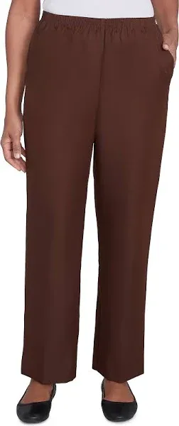 Alfred Dunner Women's Twill Pants