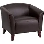 Flash Furniture Chair: Hercules Imperial Series Brown Leather