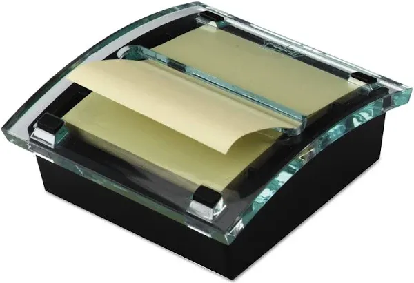 Post-it Pop-up Notes Dispenser DS330-BK 3 in x 3 in, Black Base Clear Top