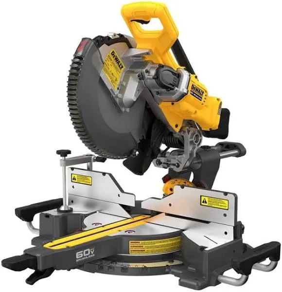 DeWalt DCS781B 60V Max Brushless 12" Double Bevel Sliding Miter Saw