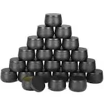 Nothers 8oz Candle Tins with Lids,Black Candle Jars,Bulk Candle Tins for Making Candles,Candle Making Jars(24PACK, Black)