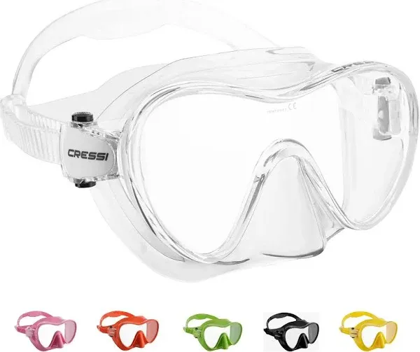 Cressi F1 Frameless Diving Mask Black