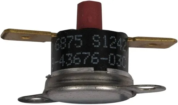 Thermal Safety Switch Red Dot 290 Degrees Fahrenheit Resettable