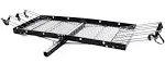 Tow Tuff 62 inch Steel Cargo Carrier Trailer for Car or Truck with Bike Rack 832