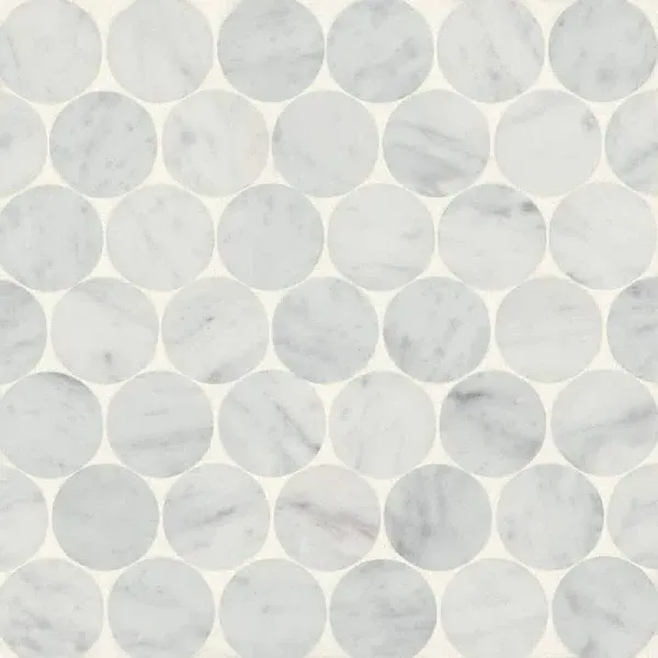 Bedrosians Monet Honed Marble Mosaic Tile