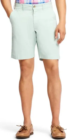 IZOD Men's Saltwater 9.5" Flat Front Chino Short