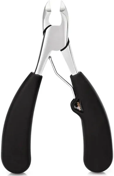 Ultra-Sharp Stainless Steel Nail Clippers for Thick Nails - Effortless Trimming