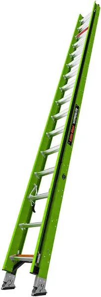 Little Giant Safety Hyperlite 32 Ft Type Iaa Fiberglass Extension Ladder