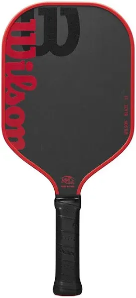 WILSON Blaze Series Pickleball Paddles - Grip Size 2-4 1/4", Black/Red