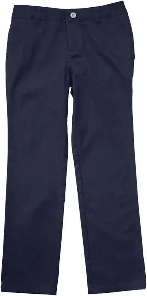 French Toast Girls Straight Leg Twill Pant