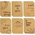 24-Pack Happiness-Themed Journals