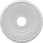 Ekena Millwork CMP16BE Berkshire Thermoformed PVC Ceiling Medallion (F