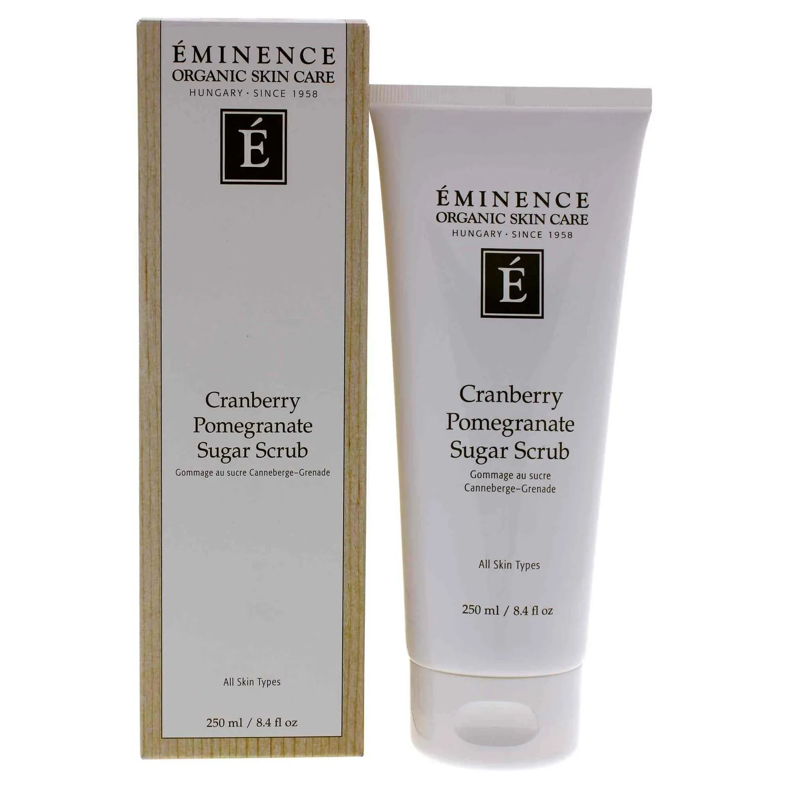 Eminence Cranberry Pomegranate Sugar Scrub – 8.4 oz/250ml NEW IN BOX