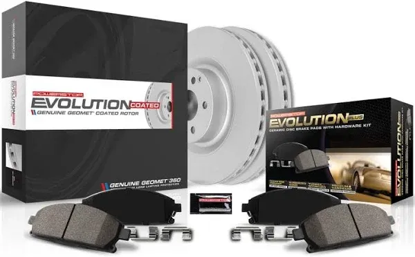 Power Stop Rear Z17 Evolution Geomet Coated Brake Kit Honda Civic 2016 -21 | CRK7725