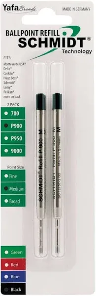 Schmidt P900 Ballpoint Parker Style Refill