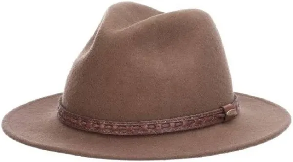 Scala Men's Wool Felt Safari Hat