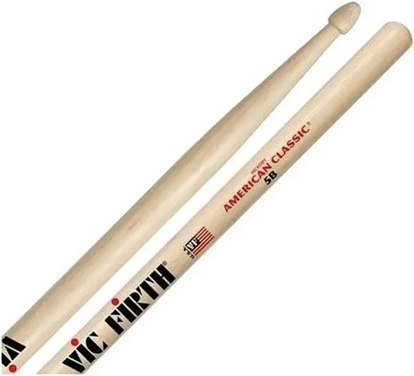 Vic Firth American Classic Hickory Drumsticks Wood 5B