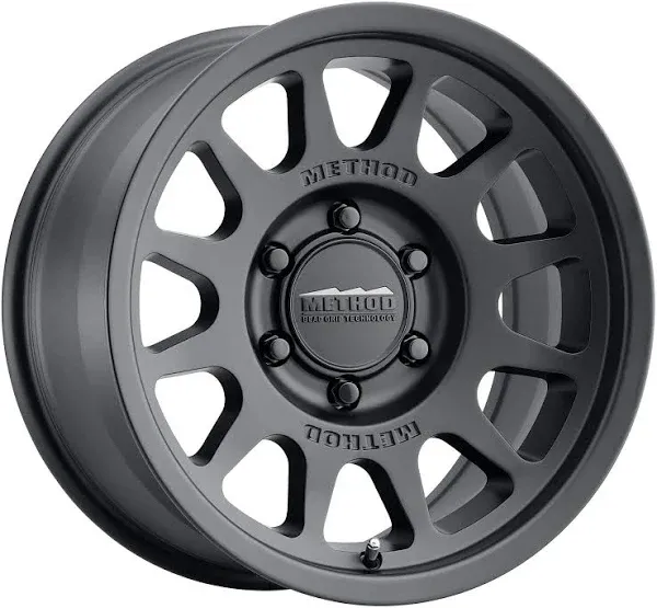 One 17x8.5 Method MR703 Bead Grip 6x5.5/6x139.7 0 Black Wheel Rim 106.25