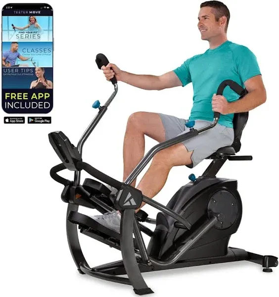 Teeter FreeStep LT1 Recumbent Cross Trainer and Elliptical