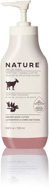 Canus Nature Moisturizing Lotion With Fresh Goats Milk, Shea Butter, 11.8 Oz