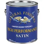 General Finishes Satin EF High Performance Polyurethane - 1 qt can