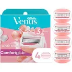 Gillette Venus Spa Women's Razor Cartridges, White Tea - 4 pack