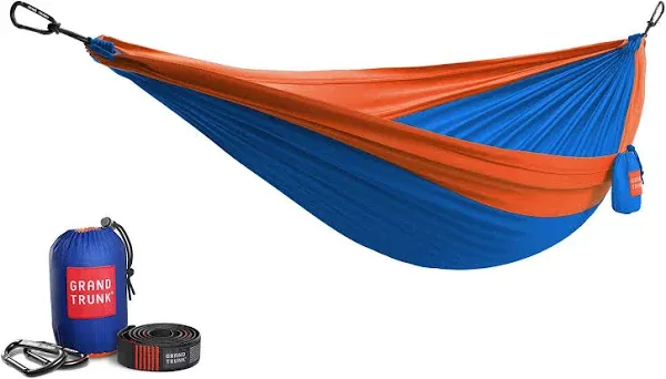 Grand Trunk Double Deluxe Hammock with Straps