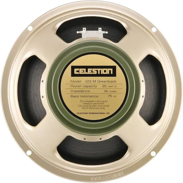 Celestion G12M Greenback Guitar Speaker