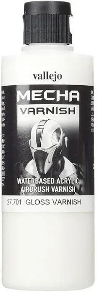 Vallejo: 200ml Bottle Gloss Varnish Mecha Color