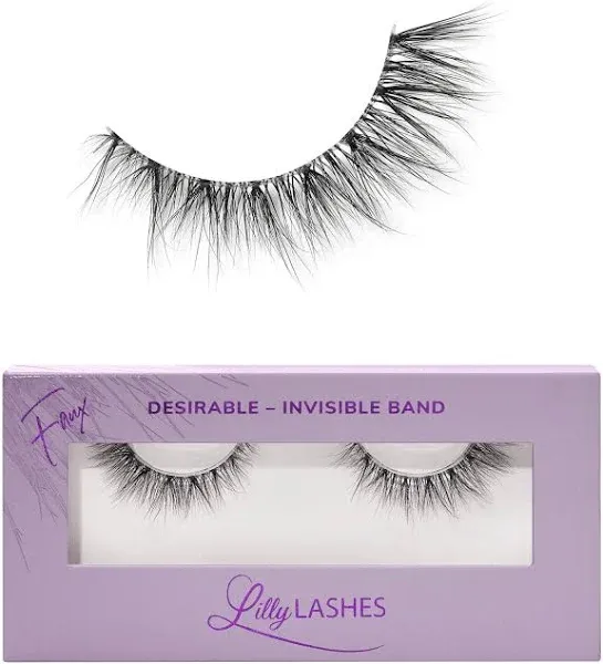 Lilly Lashes Desirable Sheer Band False Eyelash