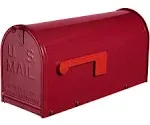 JANZER BURGUNDY SMOOTH MAILBOX